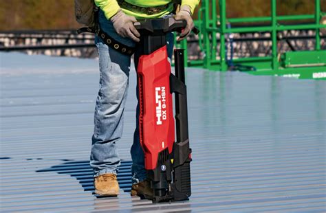 Hilti Dx9 Hsn Powder Fastner Digitally Enabled Fully Automatic Roof Nailer Used Ebay