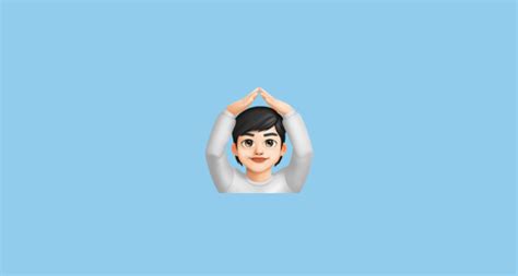 🙆🏻 Person Gesturing Ok Light Skin Tone Emoji On Twitter Emoji Stickers