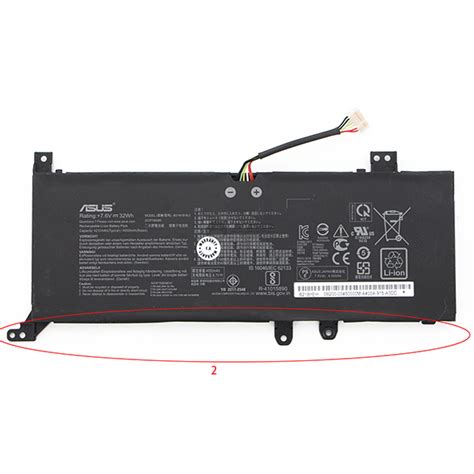 Batterie Interne Asus Laptop X Da Wh V