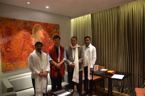 Cta President Dr Lobsang Sangay Arrives In Assam For Speaking