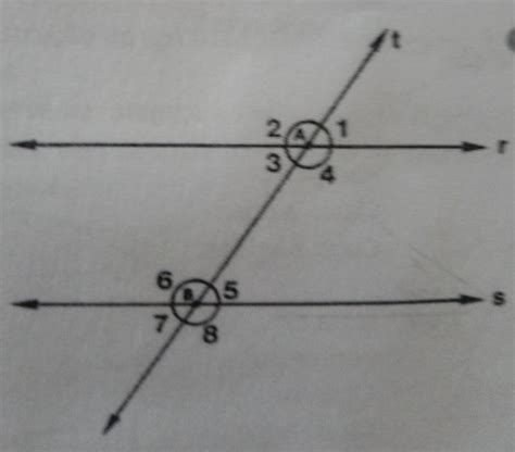 Observando A Figura Responda A Quantos Ngulos A Reta T Forma