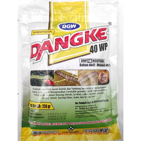 Jual Insektisida DANGKE Metomil 40 WP 250 GR Shopee Indonesia