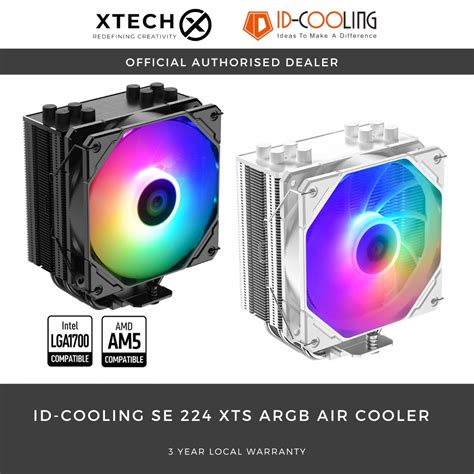 Id Cooling Se Xts Argb Cpu Cooler Computers Tech Parts