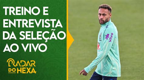 Entrevista Coletiva De Rodrygo E Marquinhos Ao Vivo E Treino Da Sele O