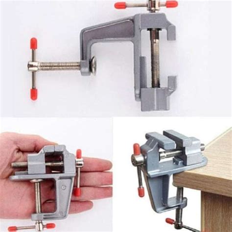 Jual Ragum Mini Klem Catok Meja Vise Clamp Klem Penjepit Meja