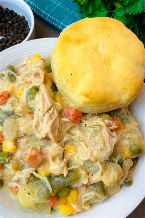 Crock Pot Chicken Pot Pie Modernmealmakeover