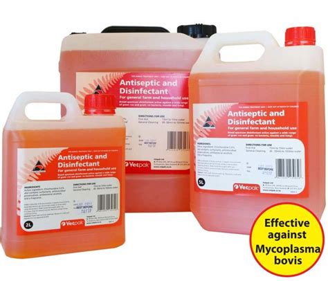 Antiseptic And Disinfectant Vet Products Vetpak Nz