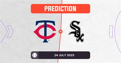 Twins Vs White Sox Prediction And Mlb Tips 24 July 2023