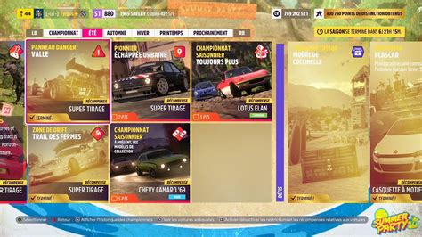 Forza Horizon 5 FH5 Défi Saisonnier ZONE DE DRIFT TRAIL DES FERMES