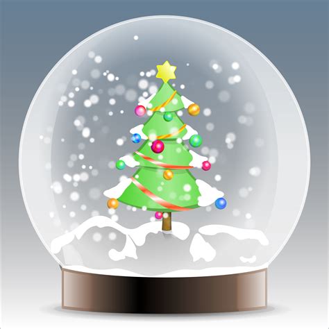 Winter Clipart Snow Globe Christmas Snow Globes Clip Art Free