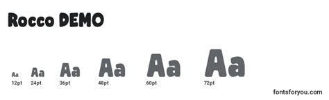 Rocco Demo Font Download For Free Online