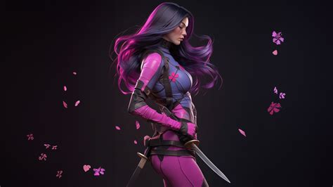 X Psylocke X Men Marvel K Laptop Full Hd P Hd K