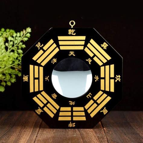 Feng Shui Concave Bagua Mirror Wood In Feng Shui