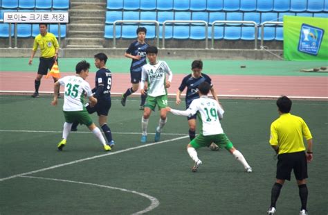 서울이랜드fc U 18 창단 첫 승 안산무궁화 U 18에 1 0 승리 일요신문