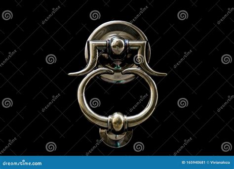 Golden Antique Door Latch Stock Image Image Of Latch 165940681