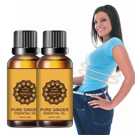 Mexmy Feel Eighteen Fat Burner Belly Drainage Pure Ginger Essential Oil