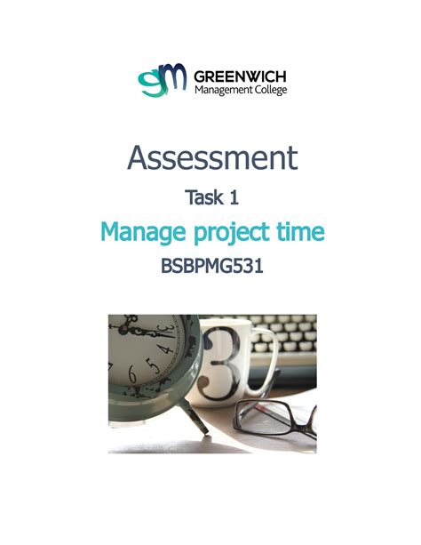 Bsbpmg 531 Assessment Task 1 V2 Assessment Task 1 Manage Project