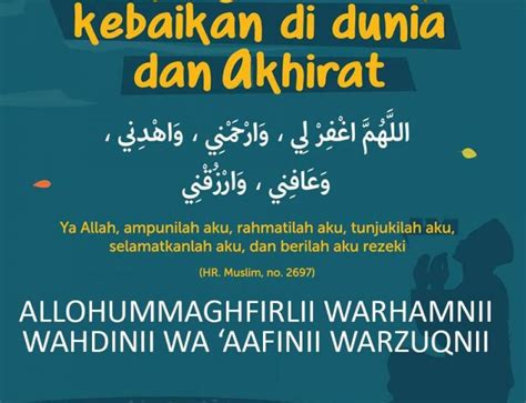 Best Of Doa Keselamatan Dunia Akhirat Dan Artinya 9