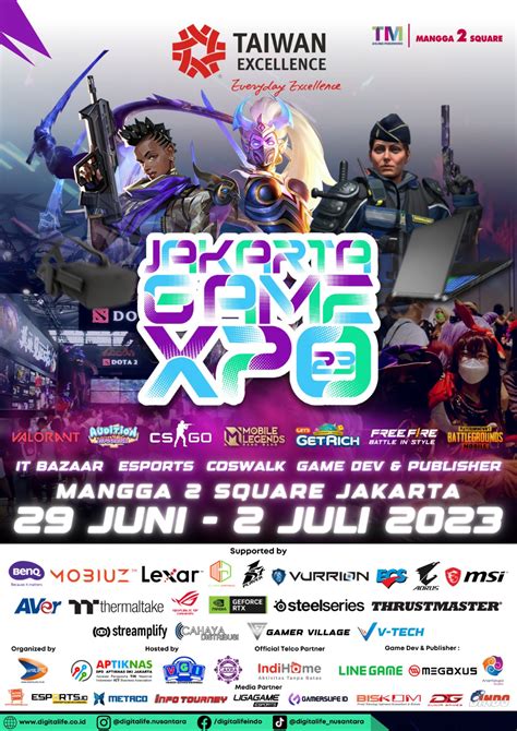 Jakarta Game Expo 2023 Digelar Hari Ini Ajang Spektakuler Gamer