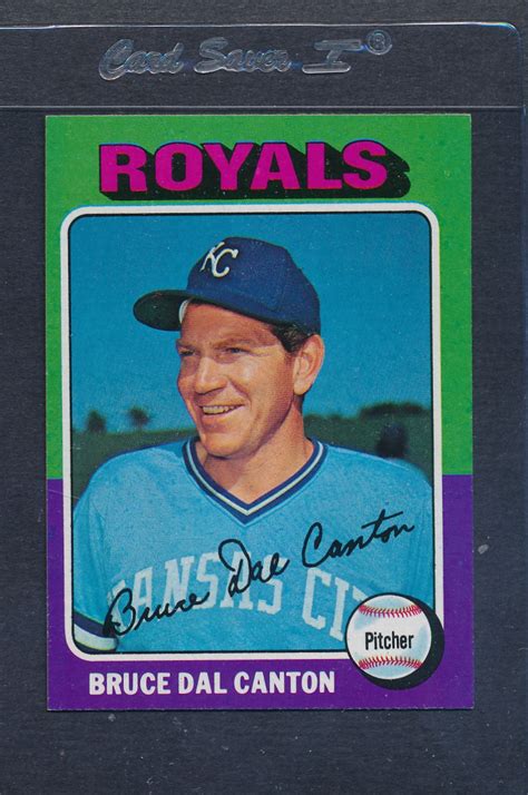 Topps Bruce Dal Canton Royals Nm Ebay