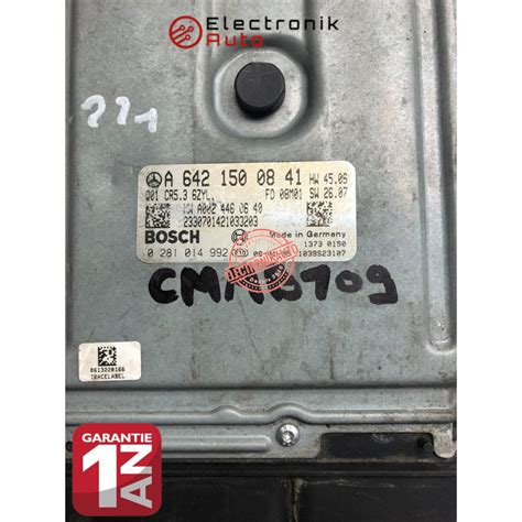 Calculateur Moteur MERCEDES BOSCH Ref 0281014992 A6421500841