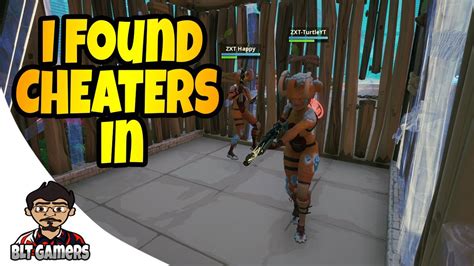 Fortnite Battle Royale Chapter 2 I Found Cheaters In Zone Wars Youtube