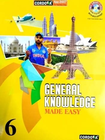 Purchase Online Cordova General Knowledge Made Easy Class 6