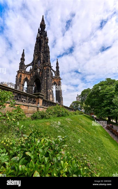 The Scott Monument Edinburgh Stock Photo - Alamy