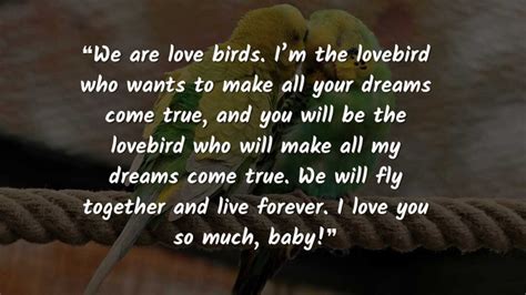 2025 Love Birds Quotes To Say "we Are Love Birds"