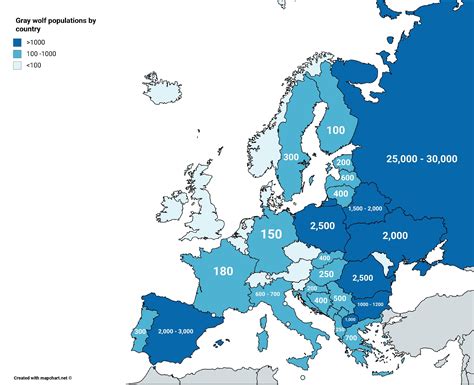 Gray Wolf Populations By Country Wolf Wallpaper Wolf Population