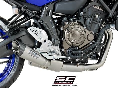 Escape Completo Homologado Sc Project S En Titanio Para Yamaha Mt