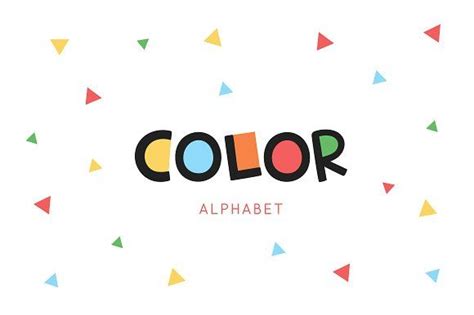 Colorful alphabet | Lettering alphabet, Business card logo, Business illustration