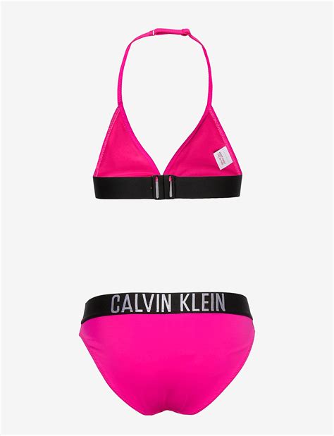 Triangle Bikini Set Pink Glo 17 2435 260 Kr Calvin Klein