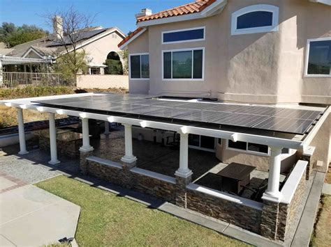 How To Build A Solar Panel Patio Cover | Storables