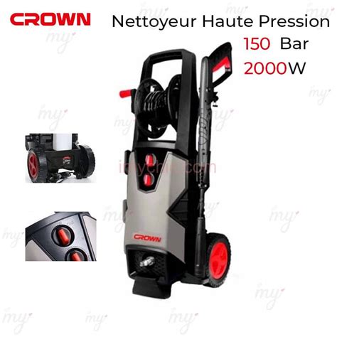 Nettoyeur Haute Pression 2000W 150Bar CROWN CT42024 Imychic