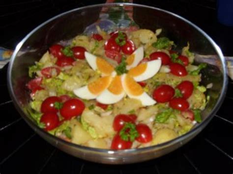 Bunter Kartoffelsalat Mit W Rstchen Rezept Kochbar De