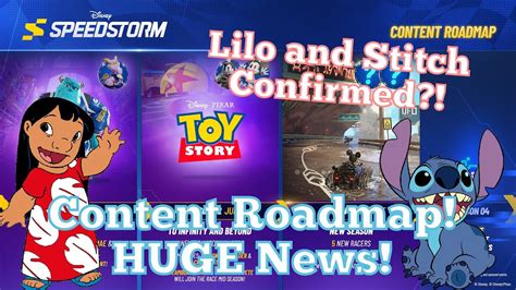 Disney Speedstorm Roadmap Lilo And Stitch Confirmed Youtube