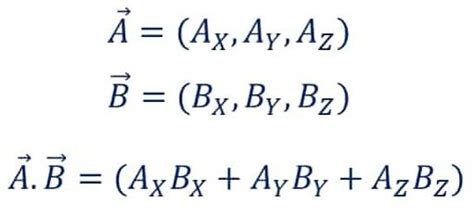 PRODUCTO INTERNO o PUNTO de VECTORES EN Física