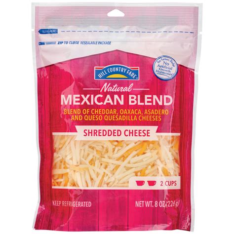 Hill Country Fare Mexican Blend Shredded Cheese - Shop Cheese at H-E-B