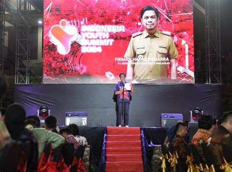 PJ Sekda Resmi Buka Indonesia Youth Summit 2024 Harap Pemuda Berikan