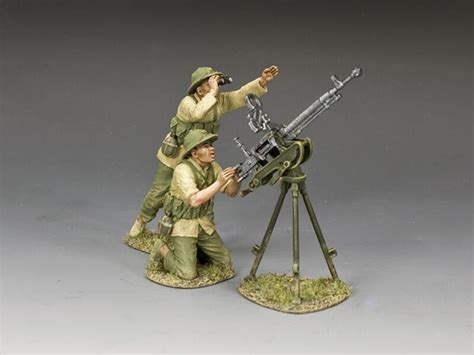 NVA DShK ’38 Anti Aircraft Team--two NVA infantryman with anti-aircraft ...