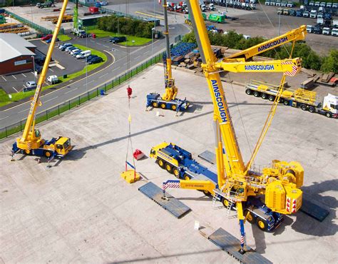 Ainscough Crane Hire News New Investment In Heavy Cranes