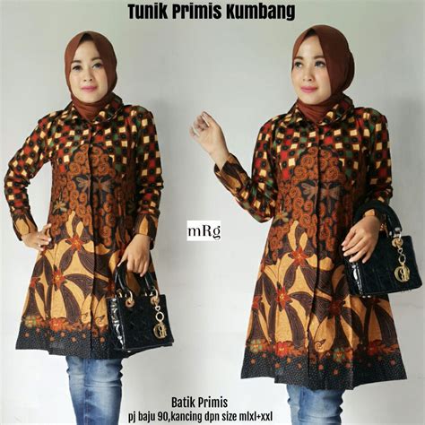 28+ Model Baju Atasan Tunik Batik, Inspirasi Untuk Anda