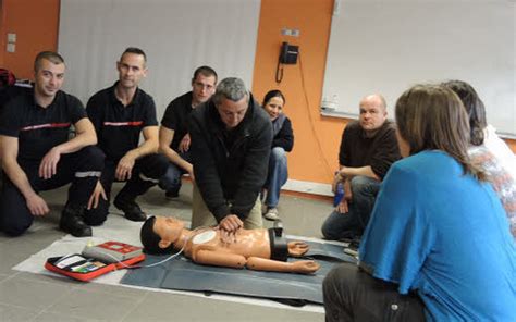 Premiers secours Première session de formation Le Télégramme