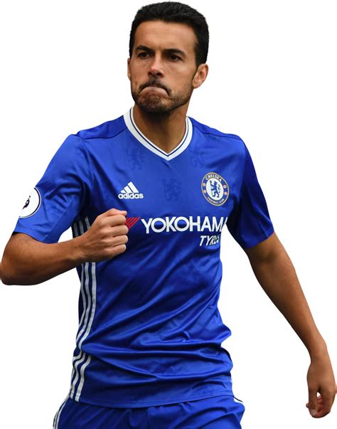 Pedro Rodriguez Chelsea football render - FootyRenders