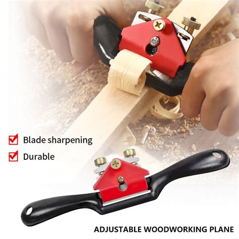 กบไสไมขนาดเลก1pc Adjustable Hand Planer Spokeshave Woodworking Bird