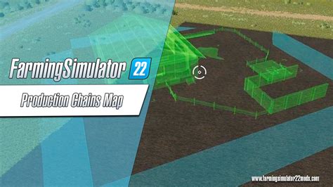 Farming Simulator 22 Production Chains Map Production Lines