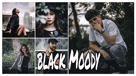 How To Edit Black Moody Dark In Lightroom Mobile Tutorial YouTube