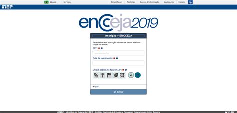 Encceja 2019 abrem inscrições nesta segunda porém sem sistema interativo