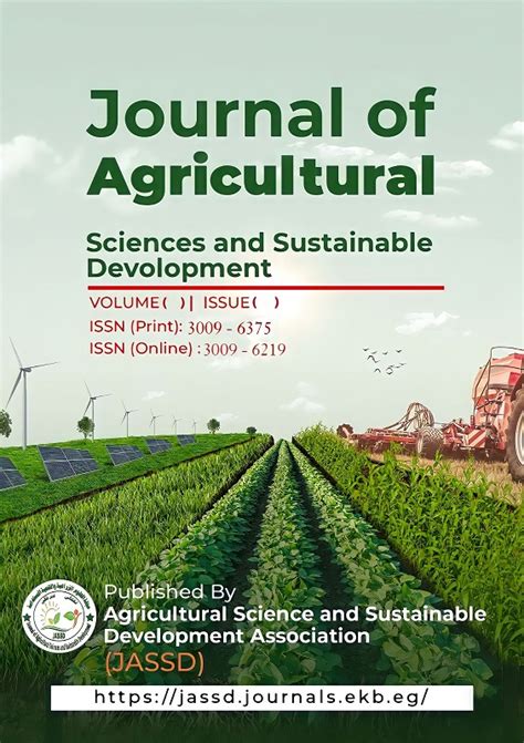 Journal Of Agricultural Sciences And Sustainable Development